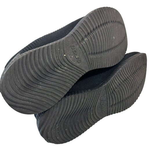 Skechers Womens Bobs Sport Squad 31362 Black Running Shoes Sneakers Size 9 Comfy - Picture 9 of 13